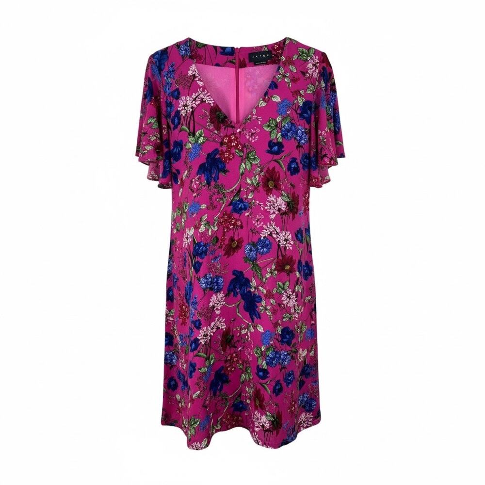 Hatch The Grace Dress Size 3 L Pink Queen Floral V Neck Maternity Mini Cottage